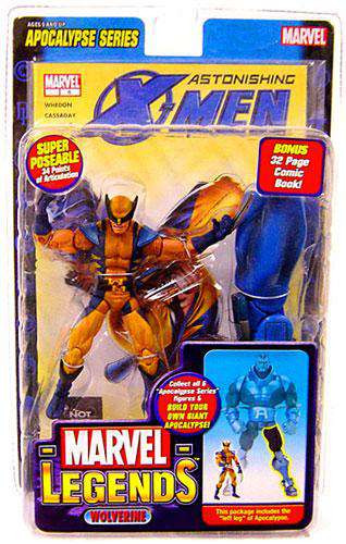 Marvel Legends Series 12 Apocalypse Astonishing X Men Wolverine Action Figure Toy Biz Toywiz
