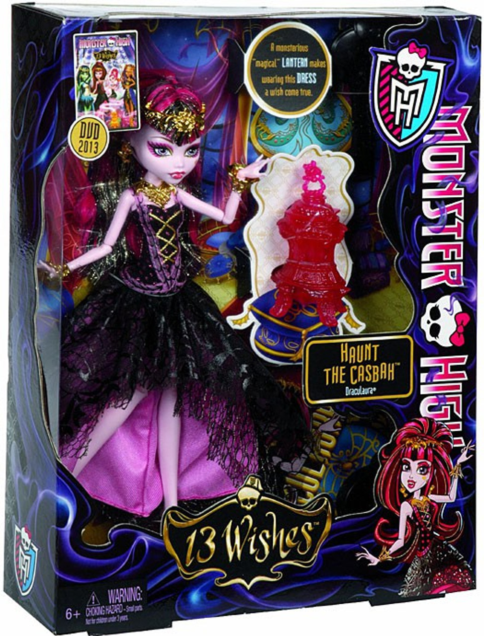 Monster High 13 Wishes Draculaura 10 5 Doll Haunt The
