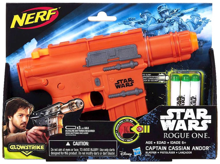 captain cassian deluxe nerf gun