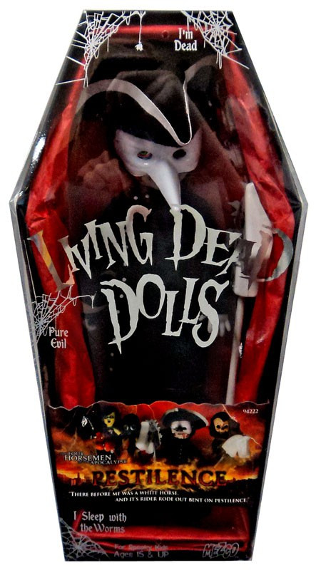 メズコ/リビングデッドドールズ/PESTILENCE・ペスティレンス Living Dead Dolls The Four Horsemen Pestilence Doll Mezco Toyz