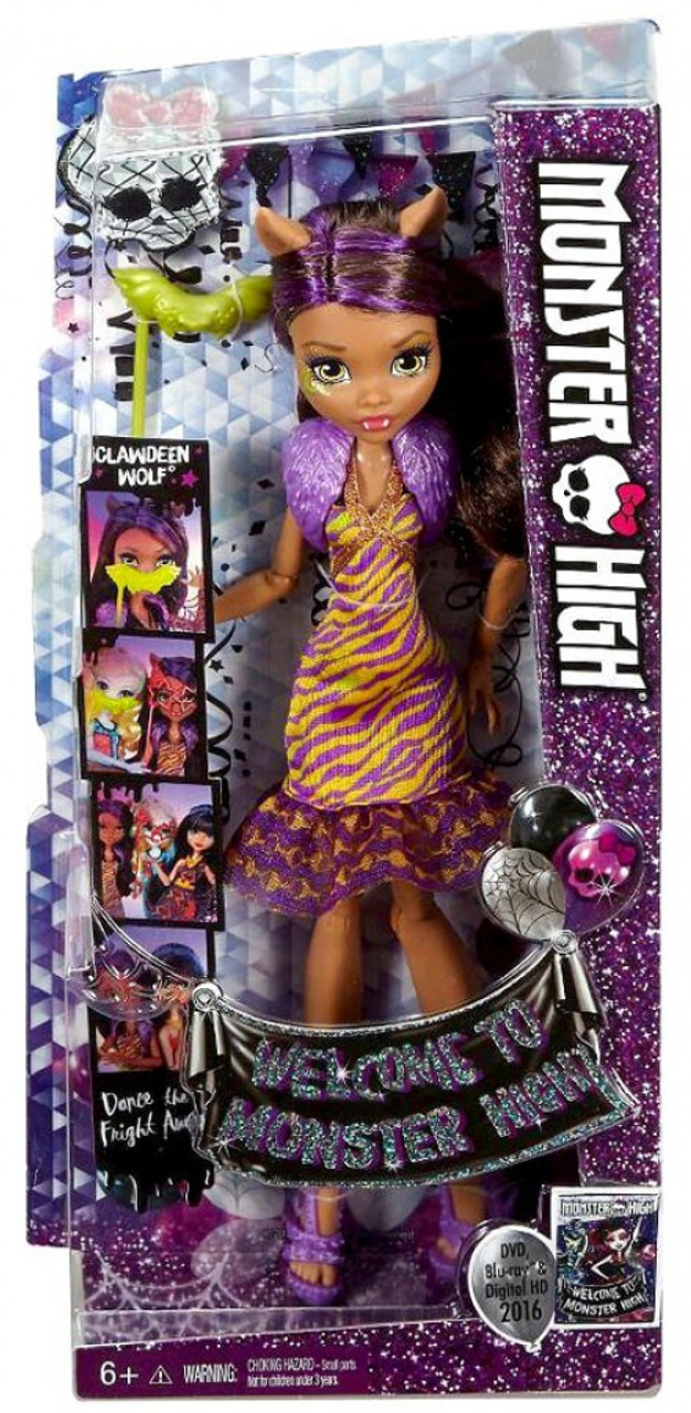 welcome to monster high clawdeen wolf