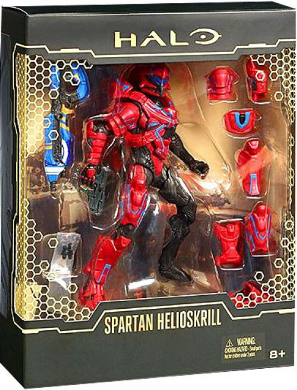 Halo Spartan Helioskrill Exclusive 6 Action Figure Blue Armor Skin Mattel Toys Toywiz - halo armor roblox