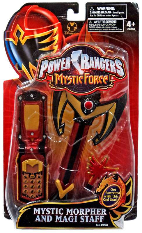 Power Rangers Mystic Force Mystic Morpher Magi Staff Roleplay Toy ...