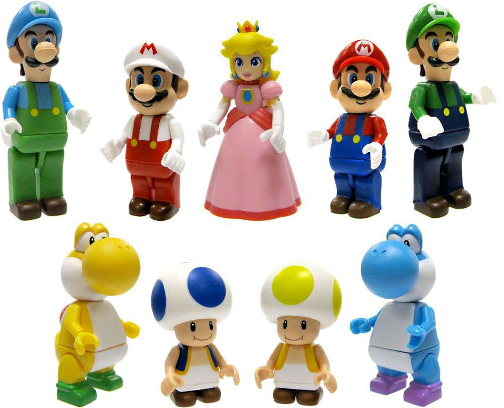 mario minifigures