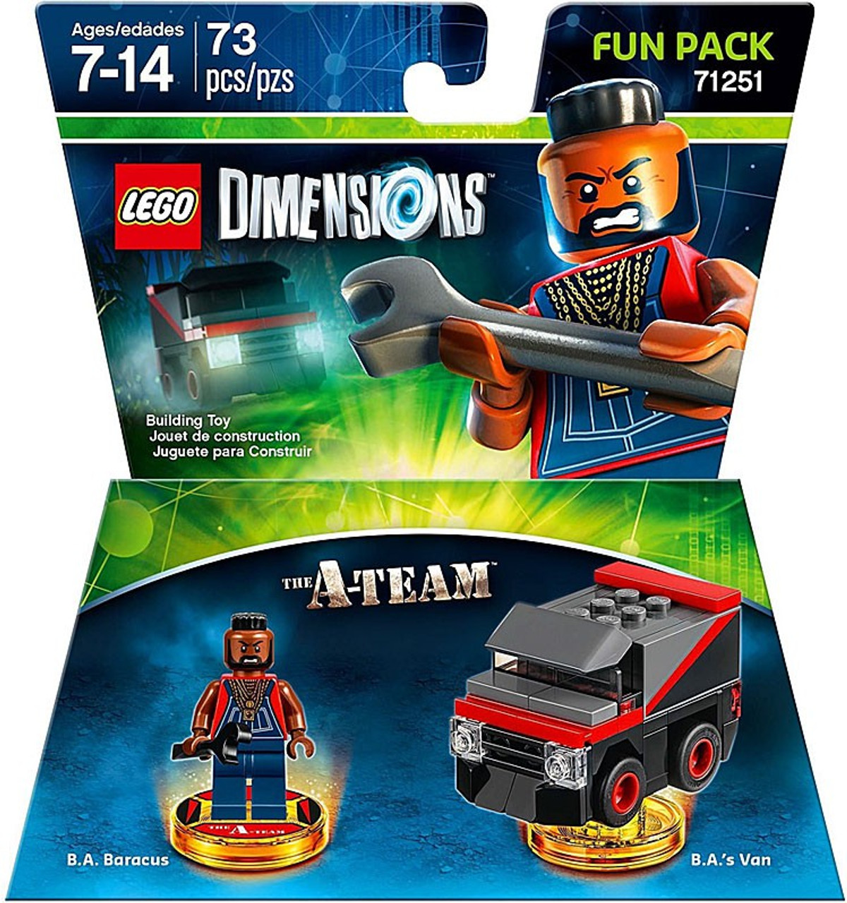 LEGO Dimensions A-Team B.A. Baracus Van 