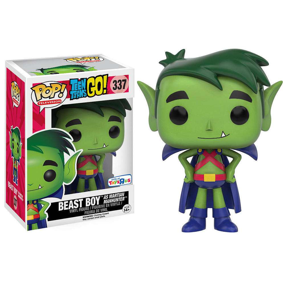 Funko Dc Teen Titans Go Pop Tv Beast Boy As Martian Manhunter