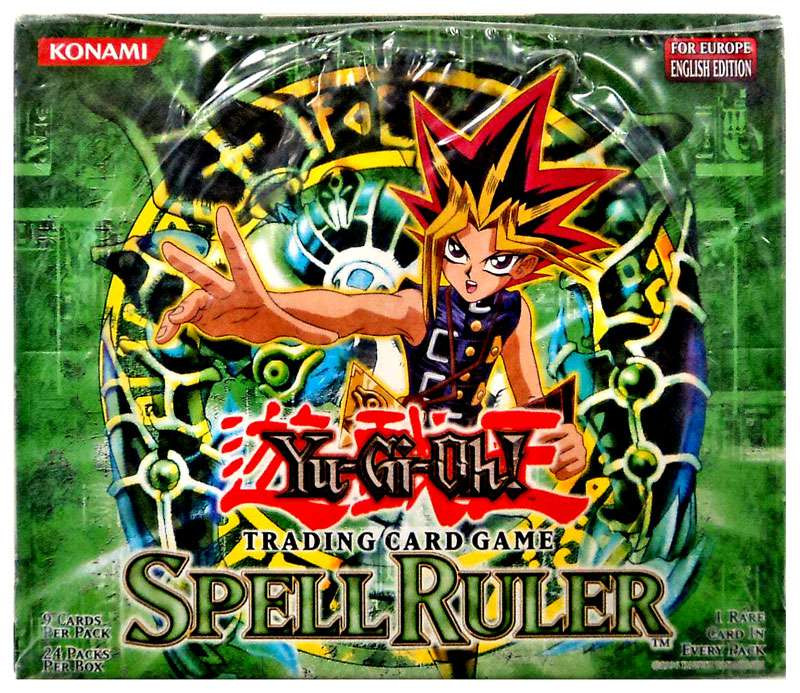 YuGiOh Spell Ruler Booster Box European Edition Konami - ToyWiz