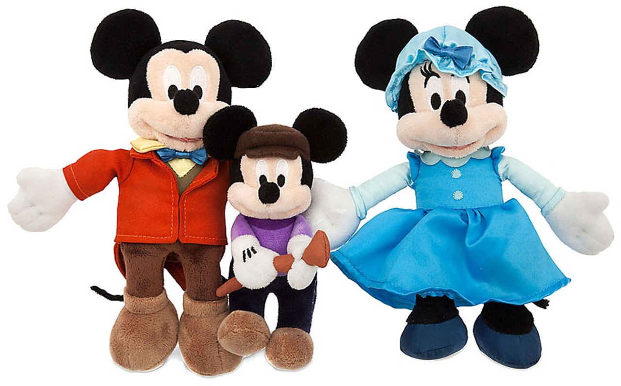 mickey mouse christmas teddy