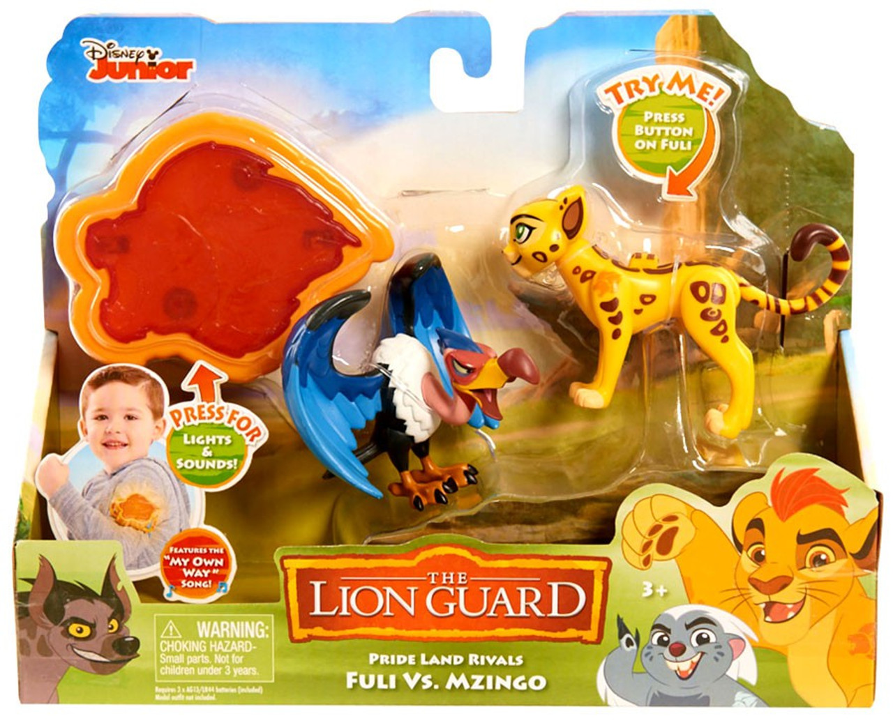 disney lion guard battle for the pride lands playset