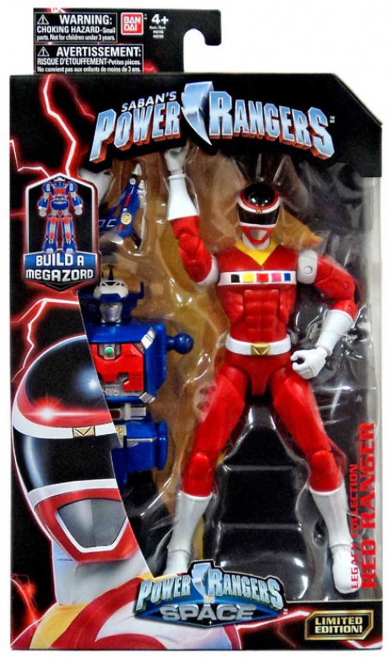 power rangers in space action figures