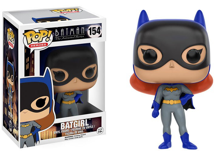 Funko Batman The Animated Series Pop Heroes Batgirl Vinyl Figure 154 The Animated Series Toywiz