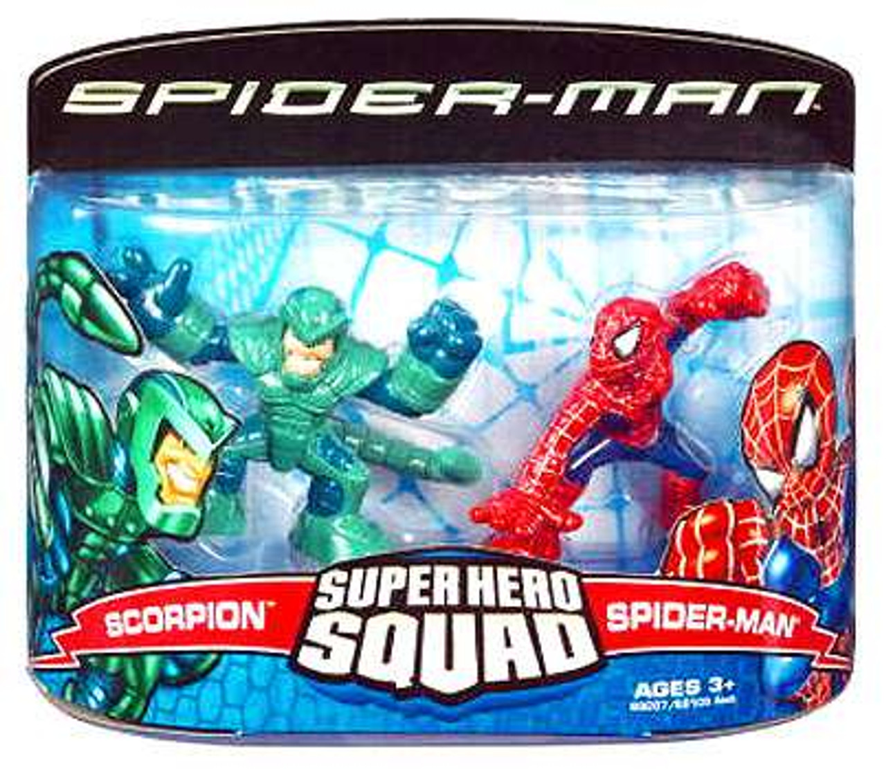 super hero squad spiderman toys