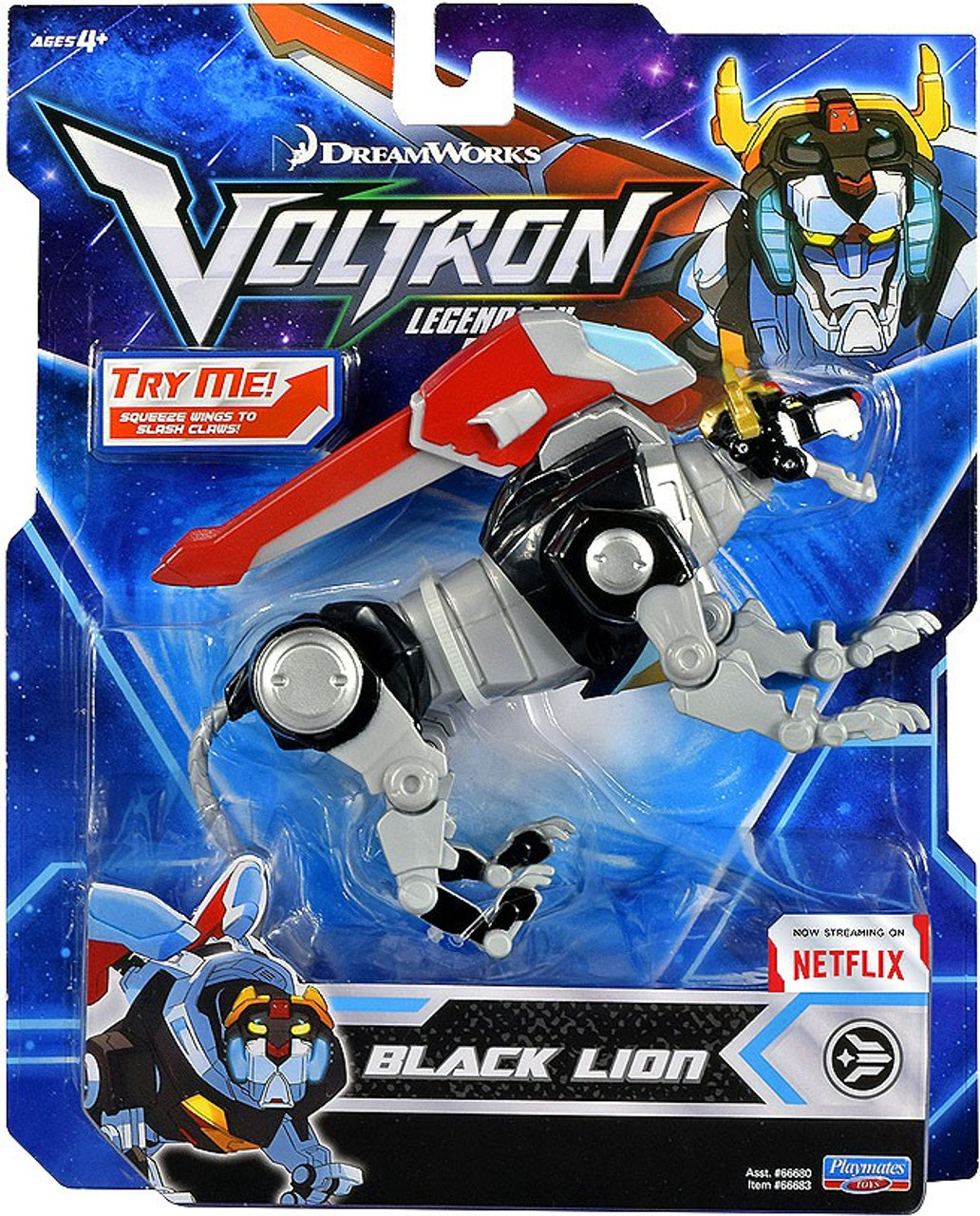 voltron legendary defender action figure black lion