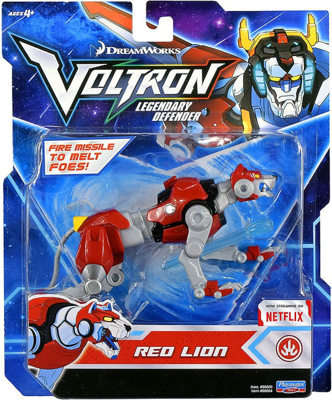 voltron legendary defender red lion toy