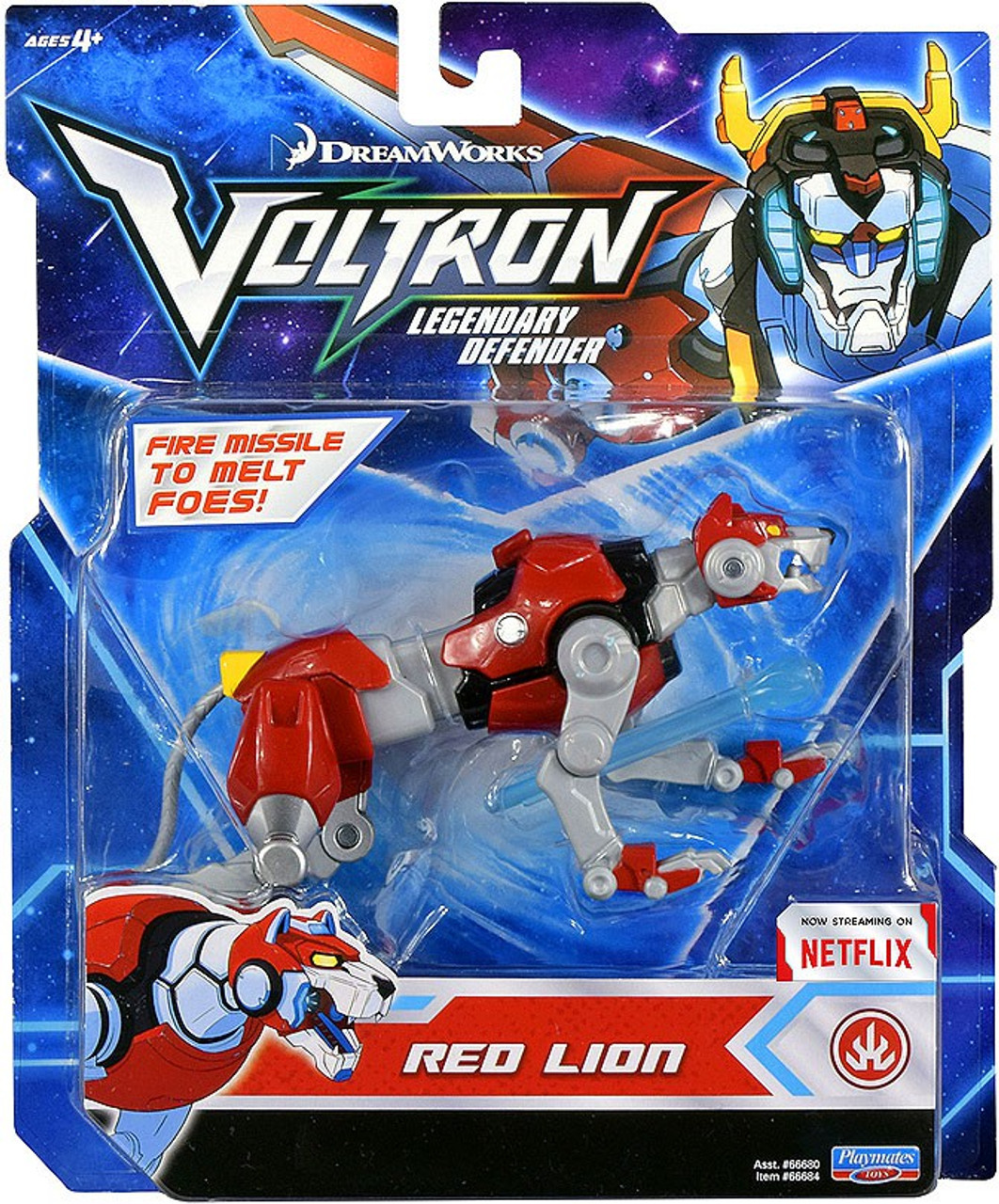Voltron Legendary Defender Red Lion 5 Basic Action Figure Playmates Toywiz - roblox voltron red lion