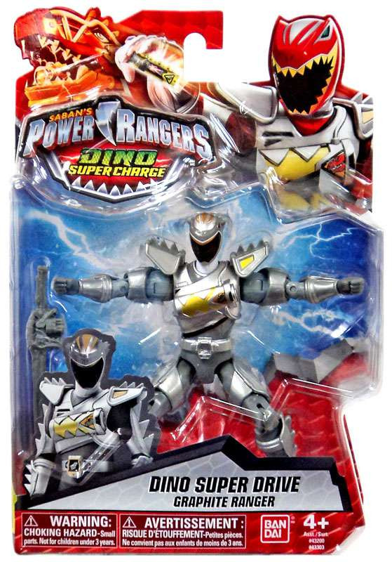 Power Rangers Dino Super Charge Dino Super Drive Graphite Ranger 5