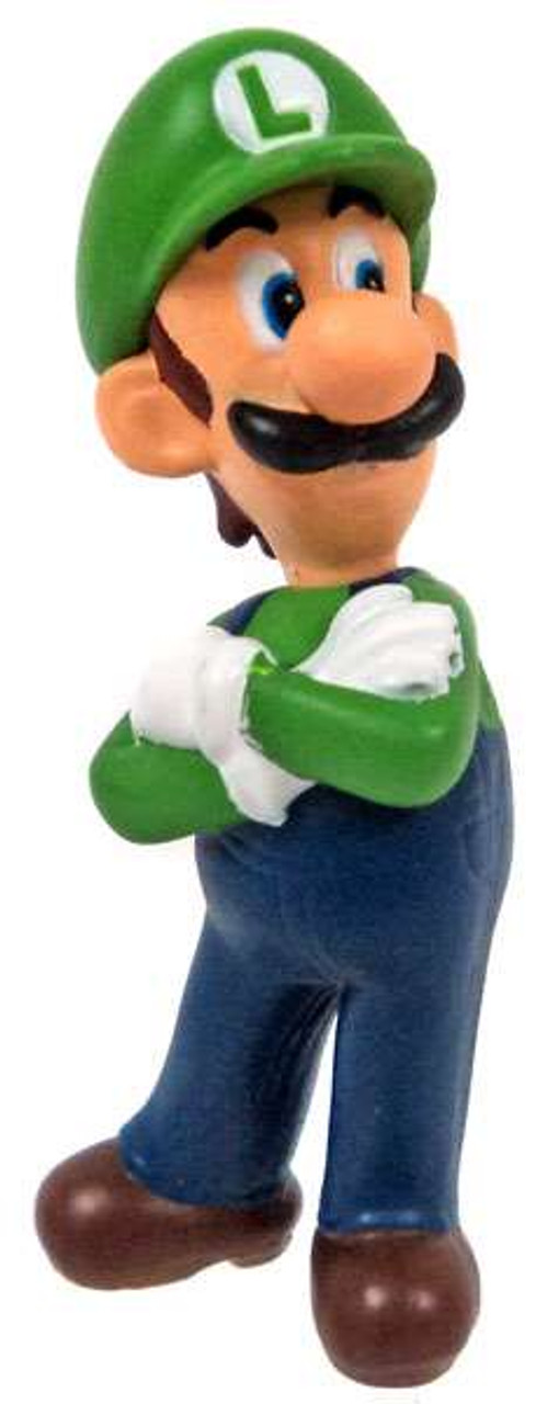 New Super Mario Bros Wii Luigi 2 Pvc Figure Banpresto Toywiz - super mario luigi pants roblox