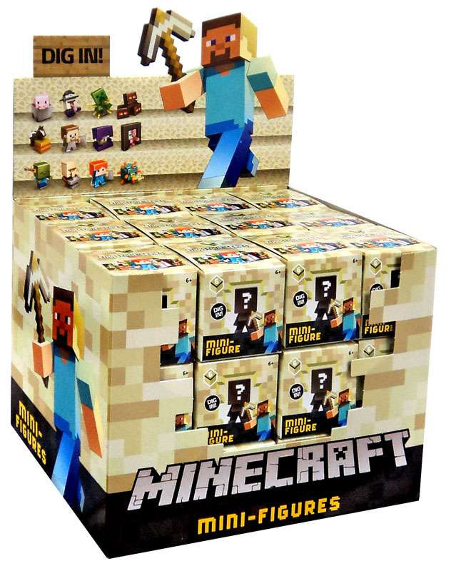 Minecraft End Stone Series 6 Mystery Box 36 Packs Mattel Toys - ToyWiz