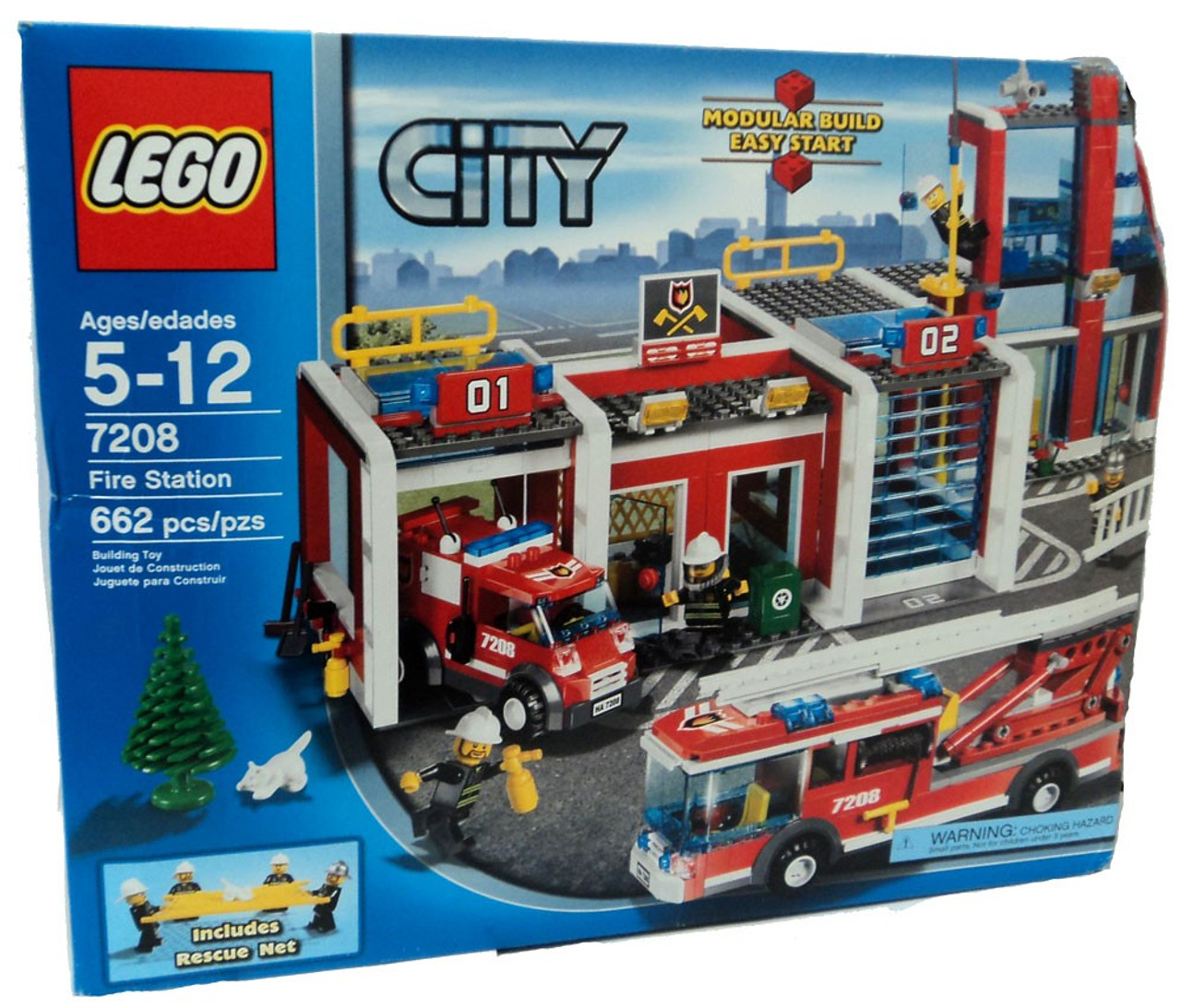 old lego fire station