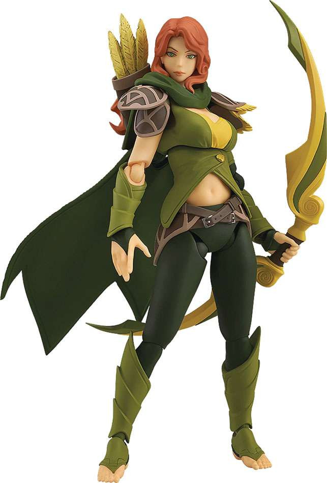 figma Dota 2 ウィンドレンジャー ノンスケール ABS&PVC製 塗装済み可動フィギュア dwos6rj dota2windrangerfigma__56270.