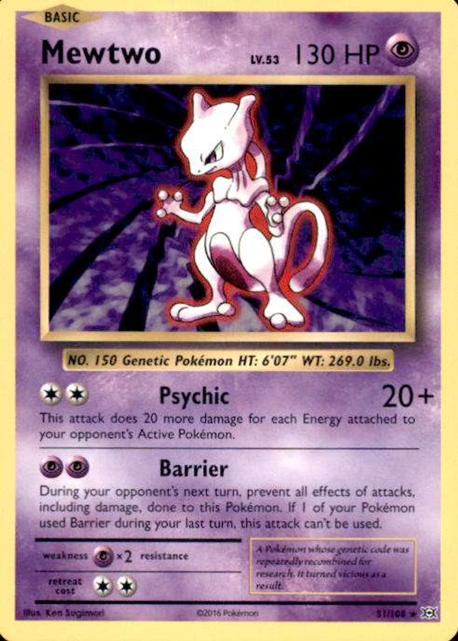 Pokemon X Y Evolutions Single Card Rare Mewtwo 51 Toywiz - ruby the fox pokemon my new pet roblox