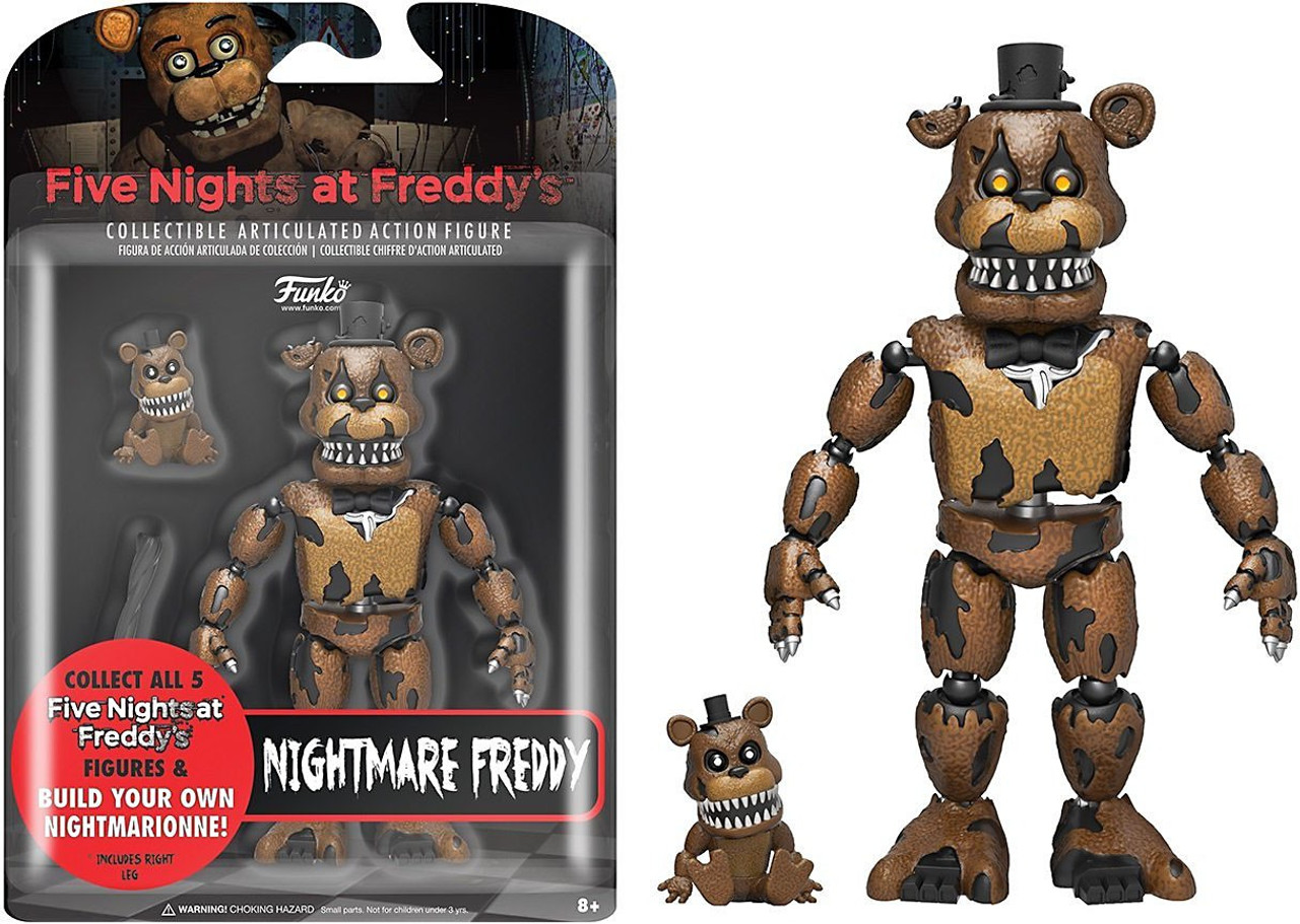 Funko Five Nights At Freddys Series 2 Nightmare Freddy Action Figure Build Nightmarionne Part Toywiz - nightmare roblox ballora