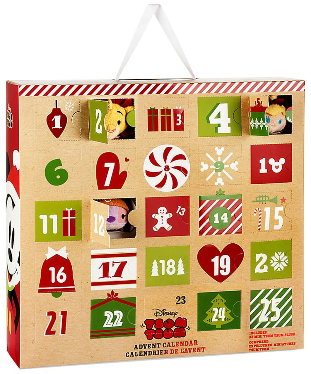 disney tsum tsum plush advent calendar 2018