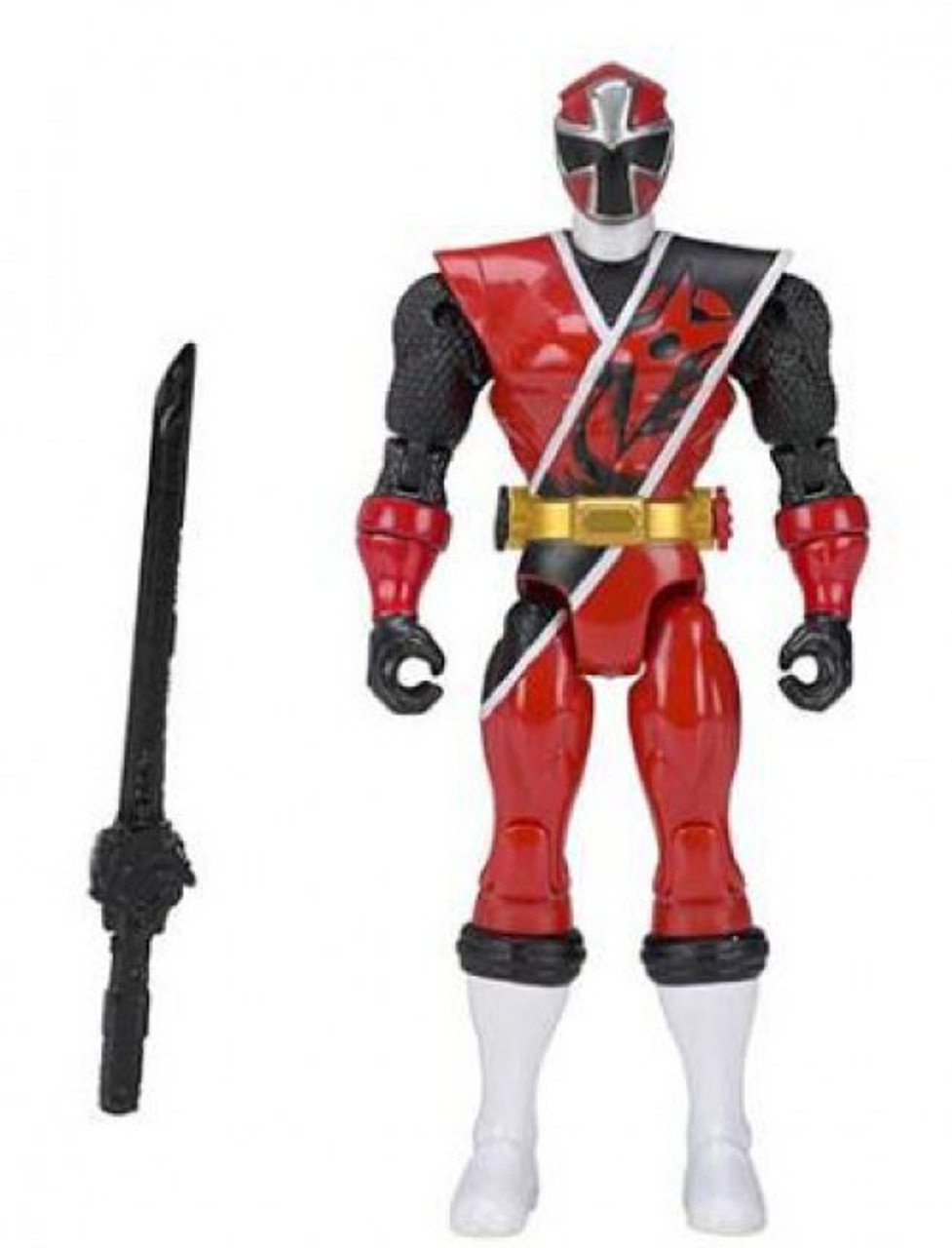 power rangers ninja steel red ranger action figure