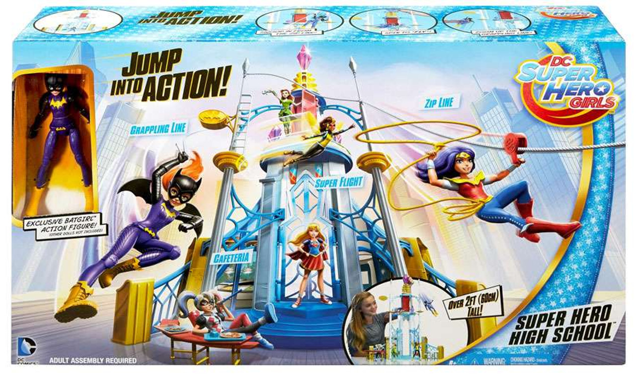 dc superhero girls playset