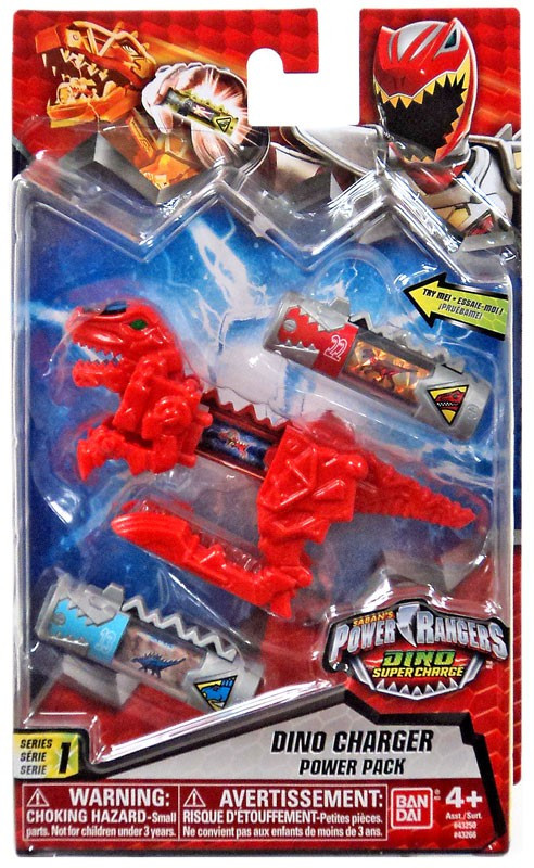 Power Rangers Dino Super Charge Series 1 Red Dino Charger Power