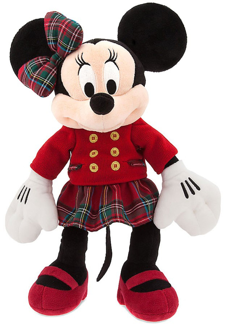 Schandalig neus kleuring Disney 2016 Holiday Minnie Mouse Exclusive 16 Plush Red Top, Plaid Skirt -  ToyWiz