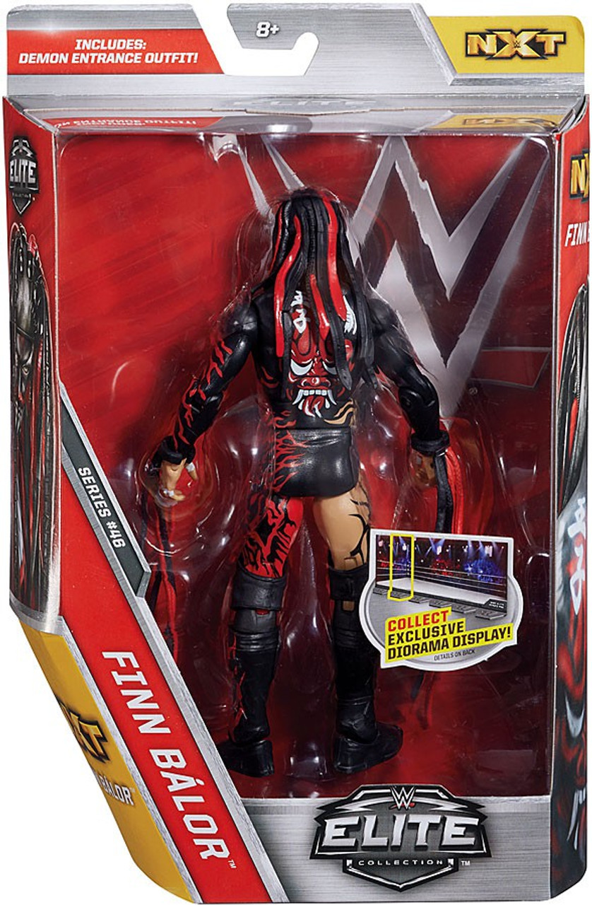 Wwe Wrestling Elite Collection Series 46 Finn Balor 6 Action Figure Demon Entrance Outfit Mattel Toys Toywiz - finn balor sign roblox clothing