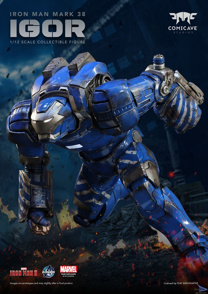 Iron Man 3 Super Alloy Igor 112 Collectible Figure Mark XXXVIII