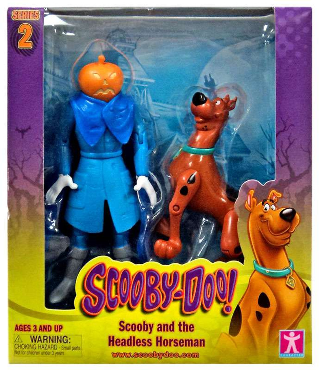 Scooby Doo Series 2 Scooby And The Headless Horseman Action Figure 2 Pack Zoink Toywiz - roblox headless horseman toy code