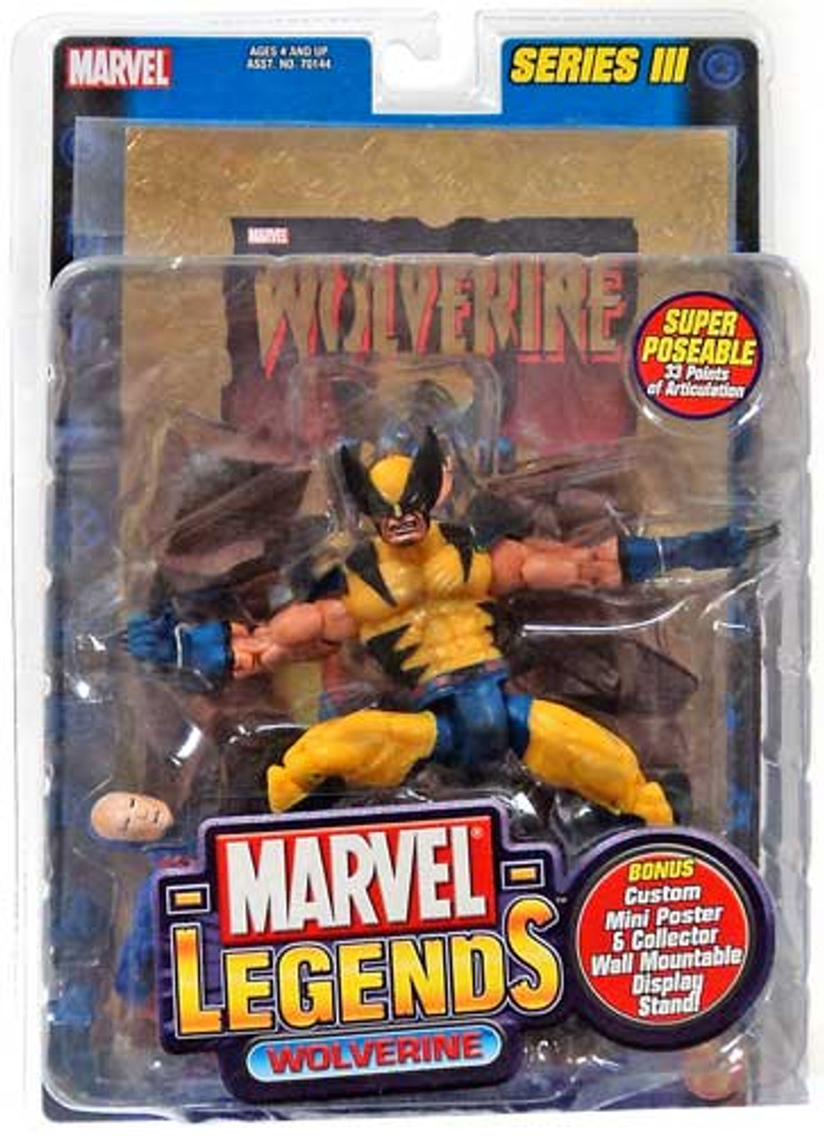 marvel legends wolverine toy biz