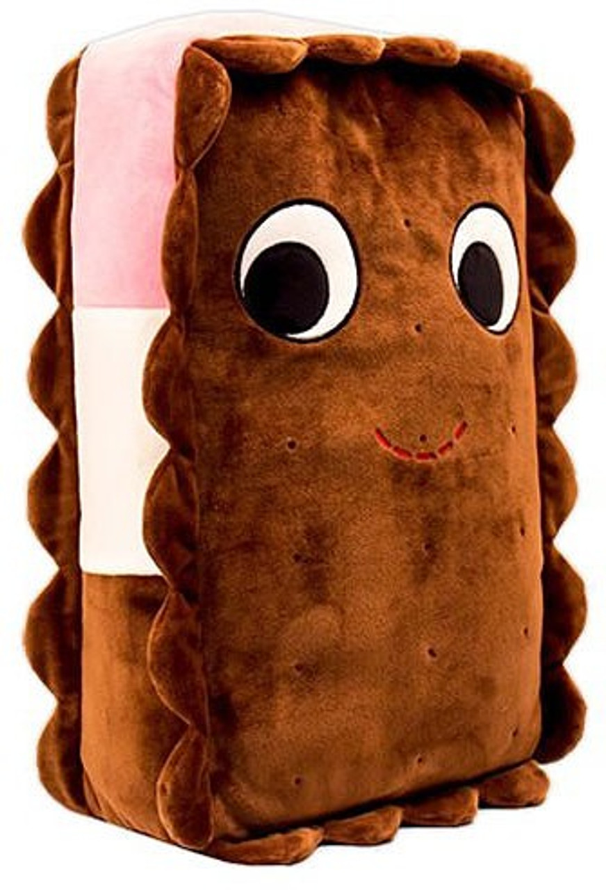 Yummy World Sandy Neapolitan Ice Cream Sandwich 16 Large Plush Kidrobot Toywiz - neapolitan ice cream roblox