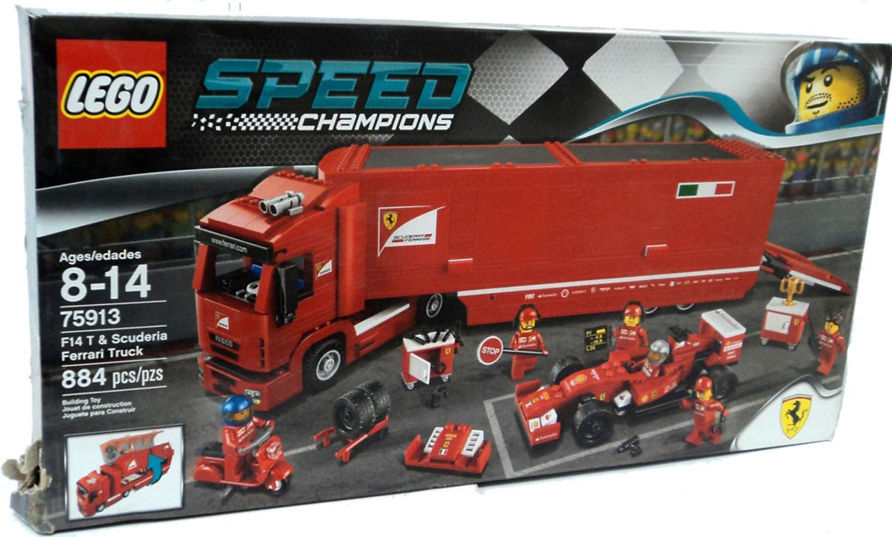 lego speed champions ferrari truck