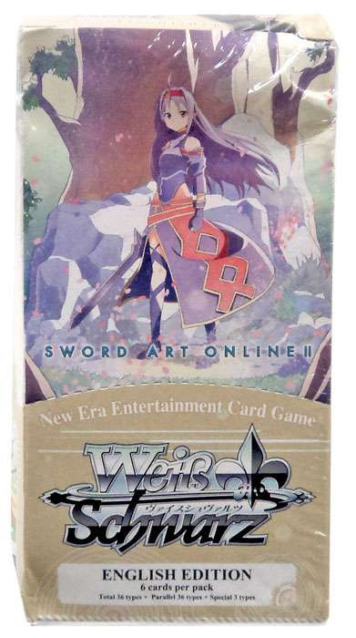 Weiss Schwarz Trading Card Game Sword Art Online II Vol. 2 Extra