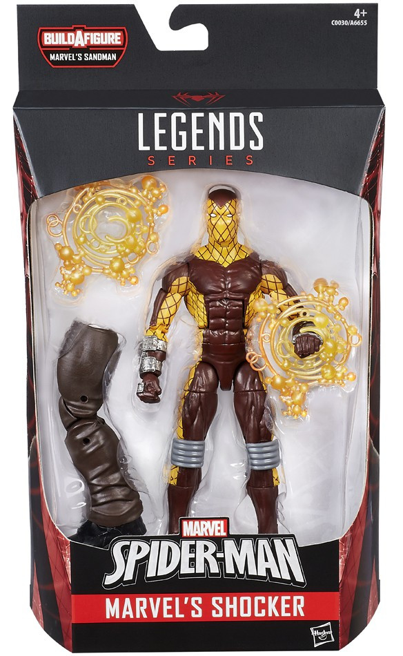 Marvel Legends Sandman Series Shocker 6 Action Figure Hasbro Toys ToyWiz
