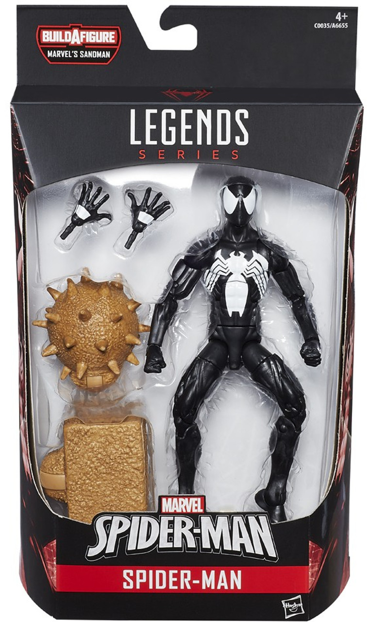 symbiote spiderman action figure