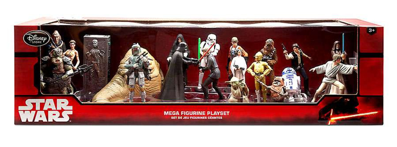 star wars figurine set disney store