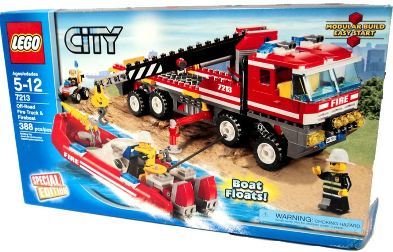 lego off road fire truck