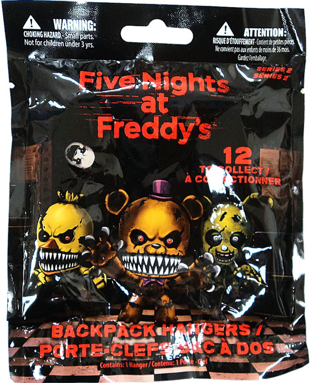 Five Nights At Freddys Fnaf Hangers Series 2 Mystery Pack Ucc Distributing Inc Toywiz - fnaf rp project fazbear roblox