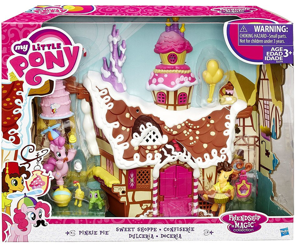 My Little Pony Friendship is Magic Pinkie Pies Sweet Shop PVC