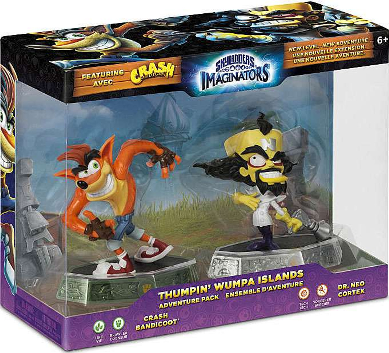 crash bandicoot skylanders