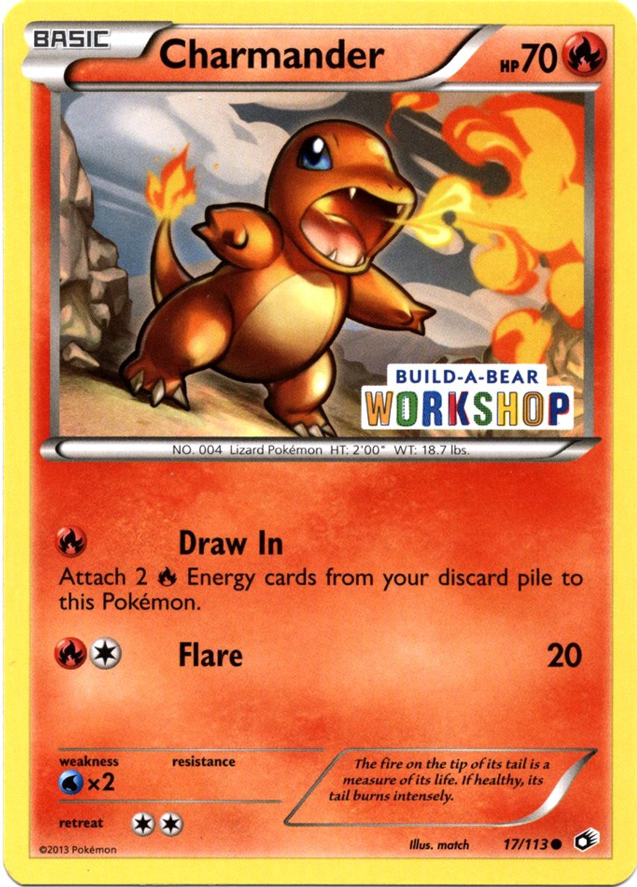 build a bear pikachu card