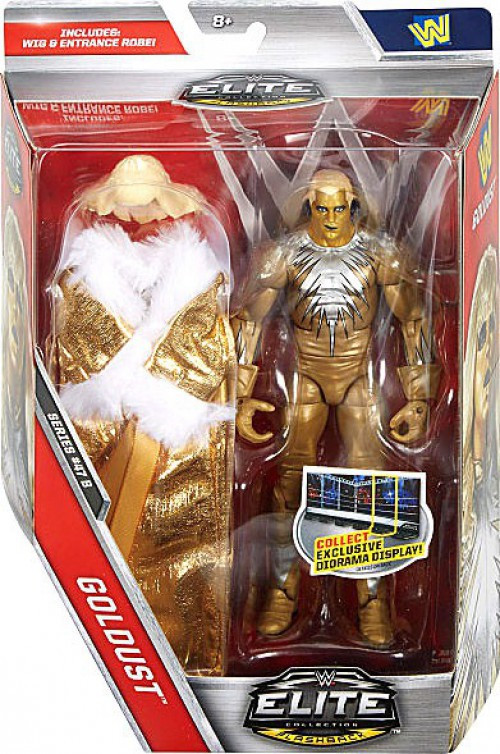 WWE Wrestling Elite Collection Series 47.5 Goldust 6 Action Figure Wig