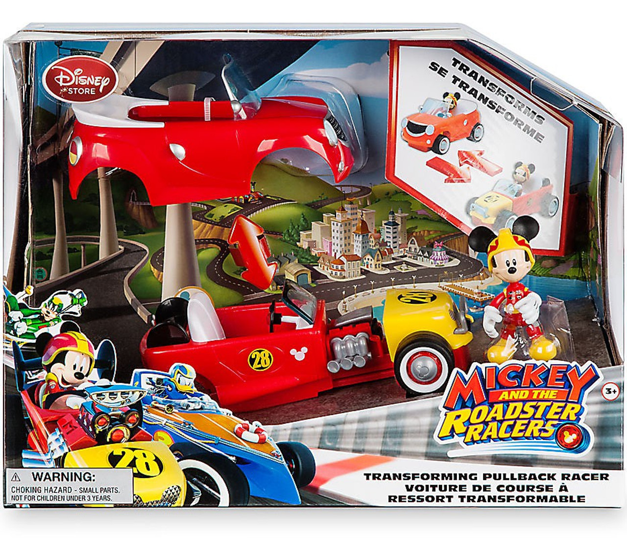 mickey mouse car track