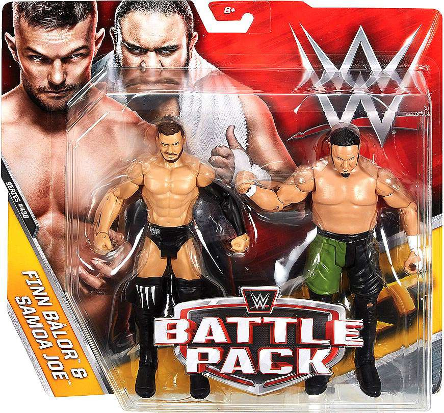 WWE Wrestling Battle Pack Series 43.5 Finn Balor Samoa Joe 6 Action