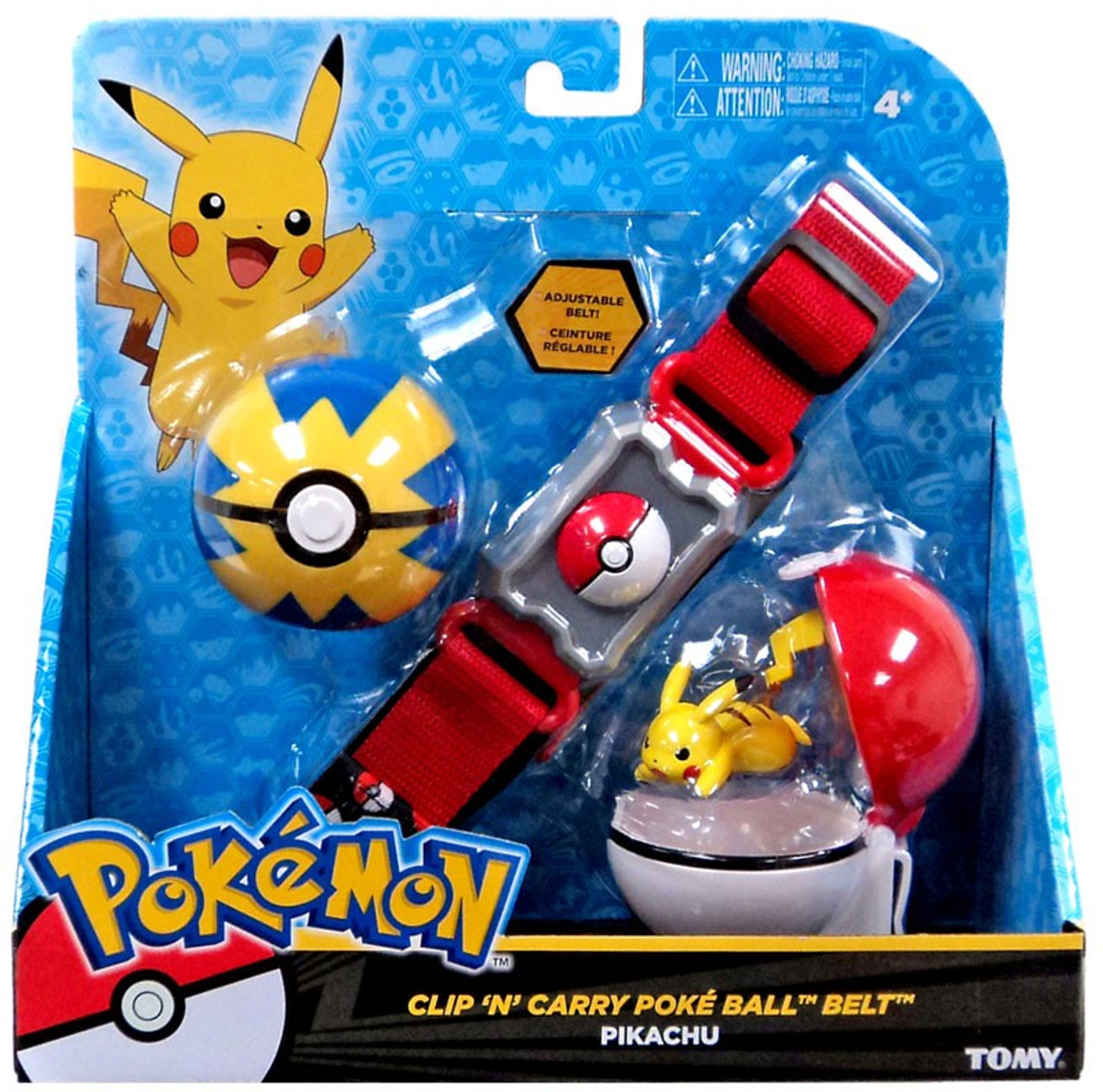 Pokemon Pikachu Quick Ball Clip N Carry Poke Ball Belt